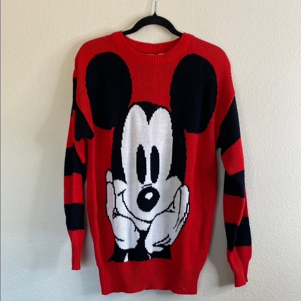 Vintage J. G. Hook Mickey Mouse Disney crewneck sweater size? VGUC